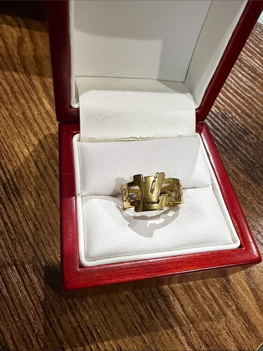 Gold-Tone Women's Statement Ring - Designer-Inspired